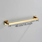 Acessórios para Banheiro Inox 304 Dourado Ruinez