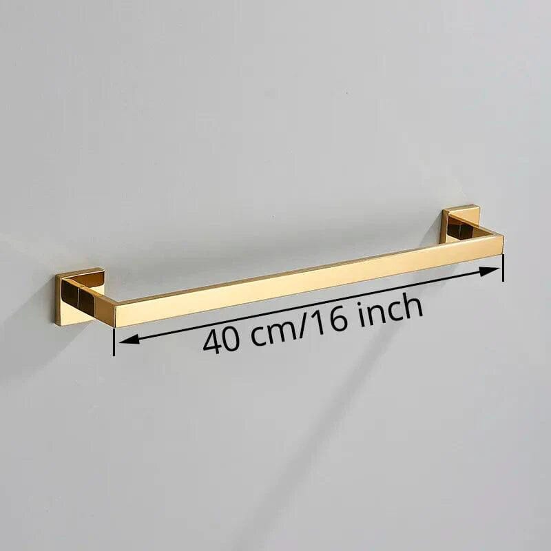 Acessórios para Banheiro Inox 304 Dourado Ruinez