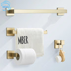 Acessórios para Banheiro Inox 304 Dourado Ruinez