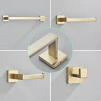 Acessórios para Banheiro Inox 304 Dourado Ruinez