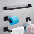 Acessórios para Banheiro Inox 304 Preto Fosco Shin