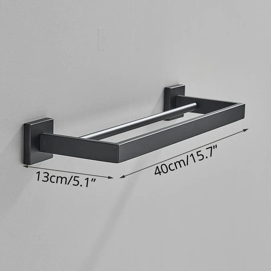 Acessórios para Banheiro Inox 304 Preto Fosco Shin
