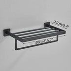 Acessórios para Banheiro Inox 304 Preto Fosco Shin