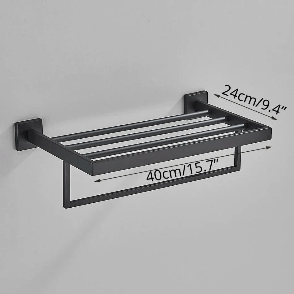 Acessórios para Banheiro Inox 304 Preto Fosco Shin