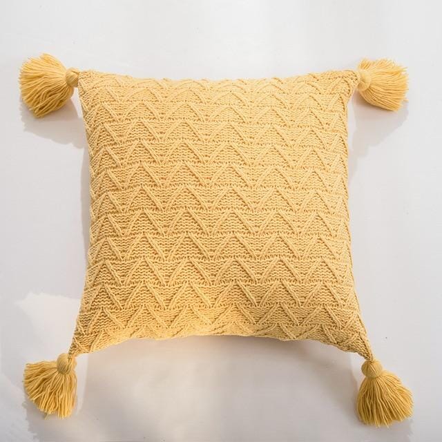 Capas de Almofada de Tricot