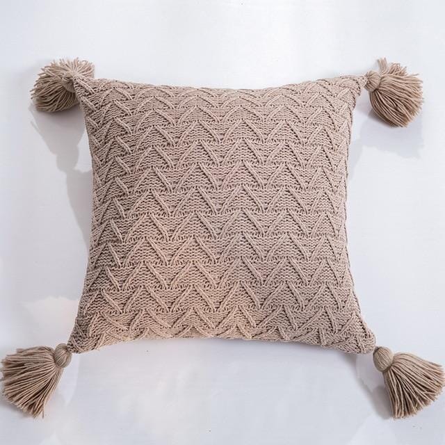 Capas de Almofada de Tricot