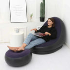 Conjunto Poltrona Sofa Inflavel Portatil Groover