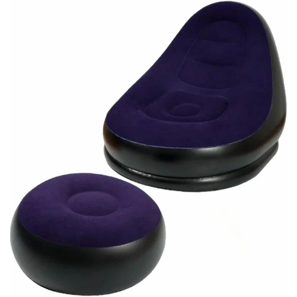 Conjunto Poltrona Sofa Inflavel Portatil Groover