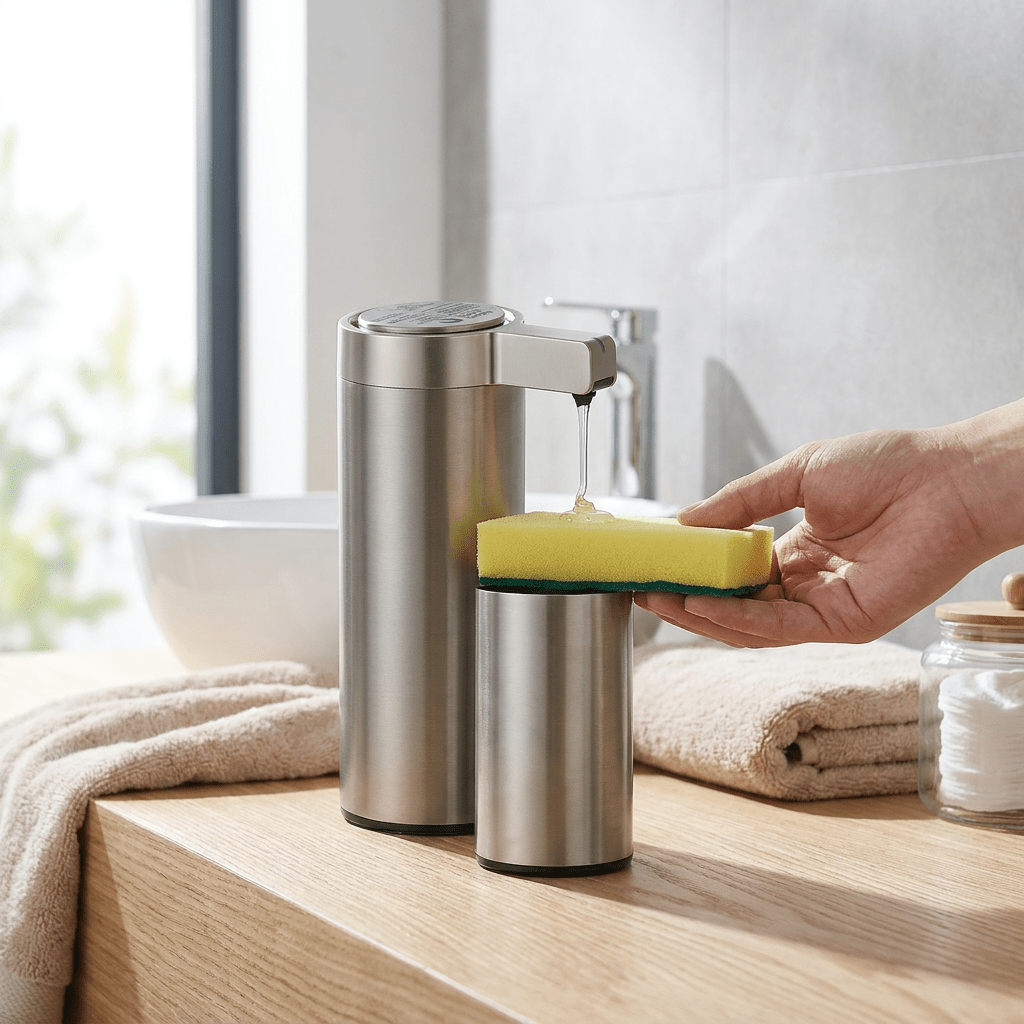 Dispenser de Sabonete Automático CleanSense