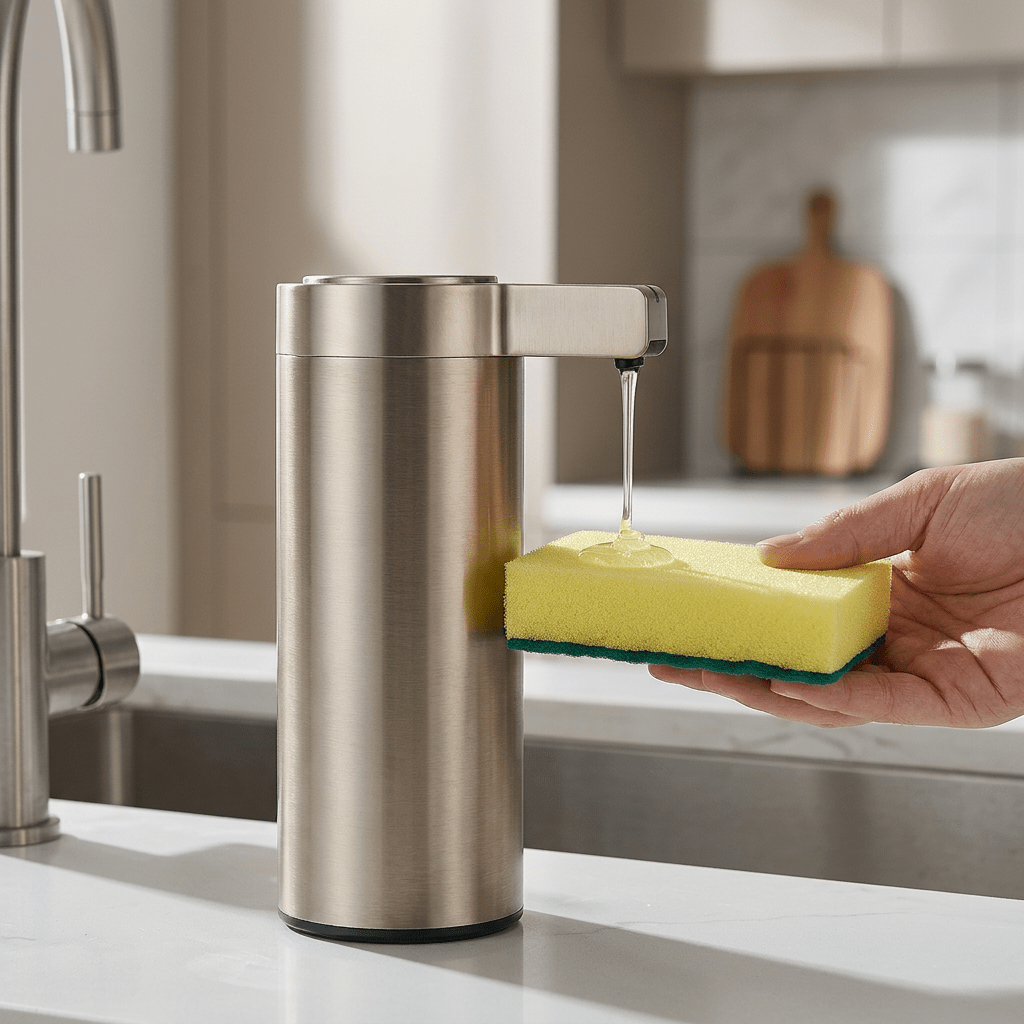 Dispenser de Sabonete Automático CleanSense