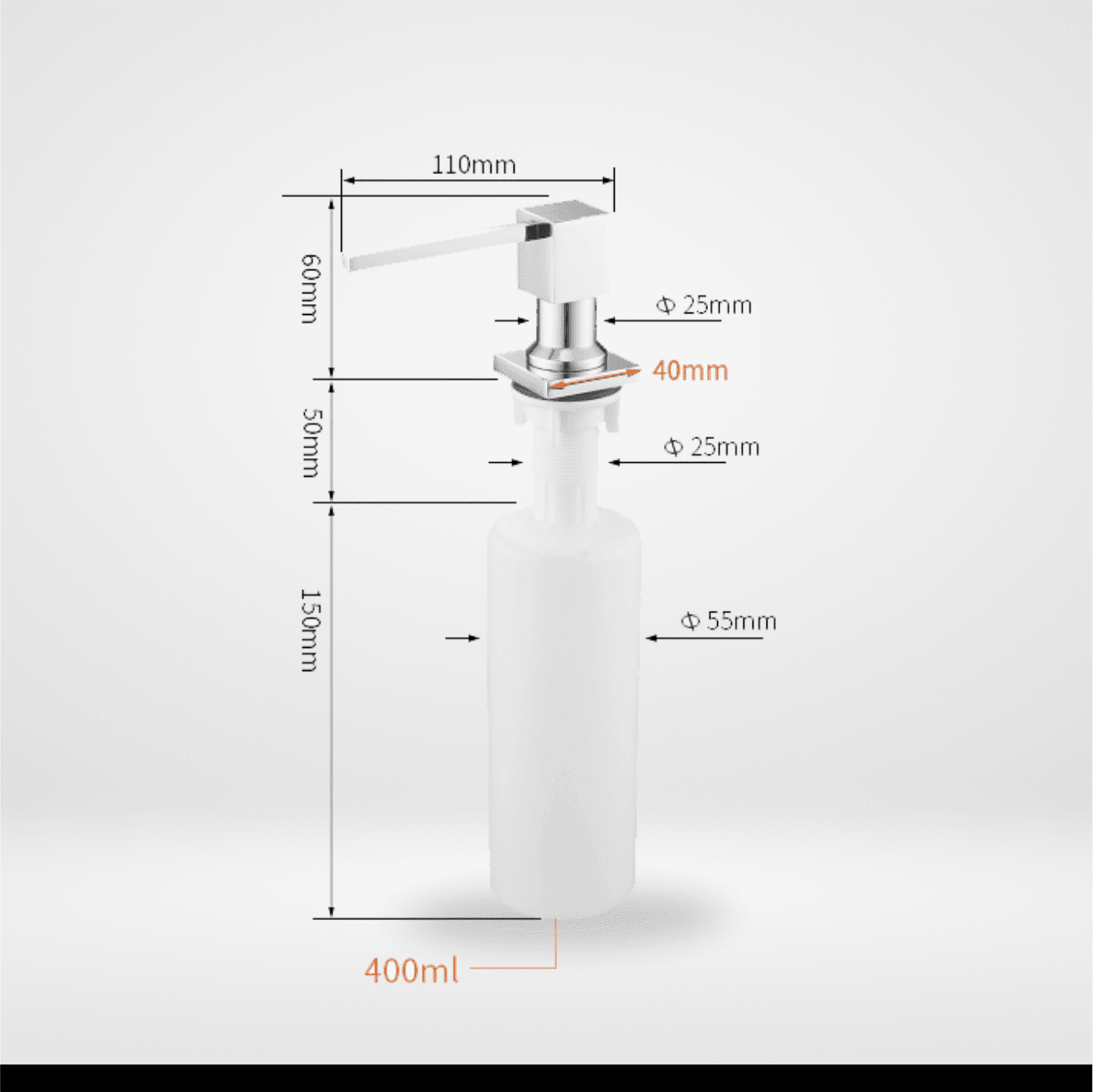 Dispenser Detergente