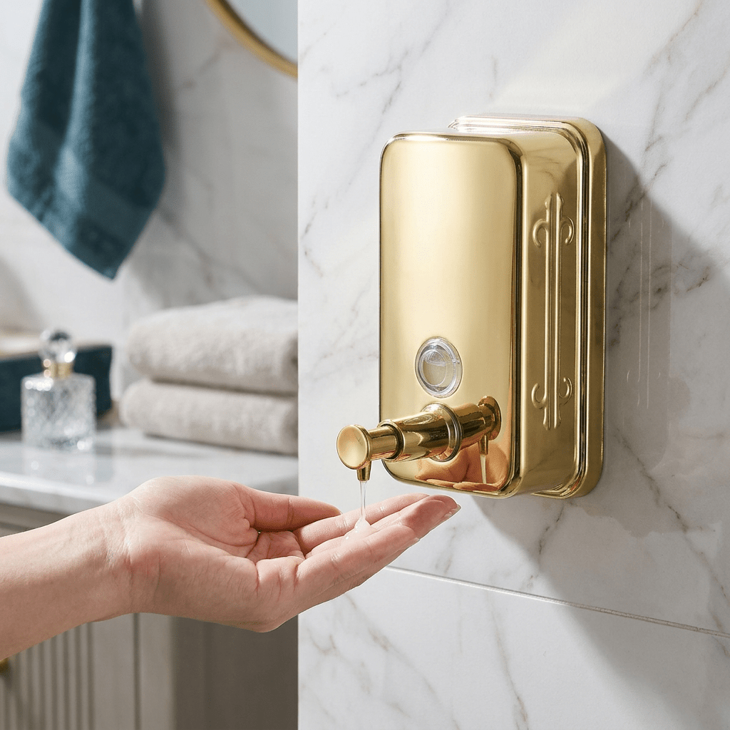 Dispenser Dourado SteelPro 304
