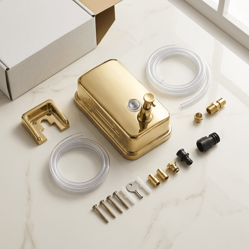 Dispenser Dourado SteelPro 304