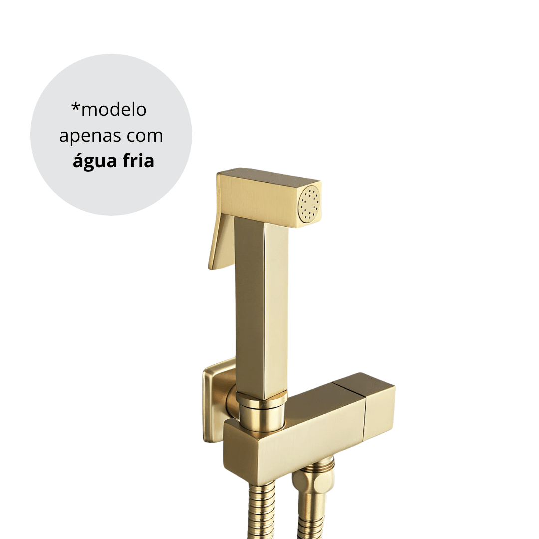 Ducha Higiênica Gold Escovado