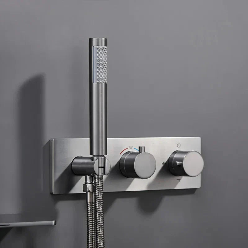 Misturador de Parede Com Ducha Para Banheira Ruulz