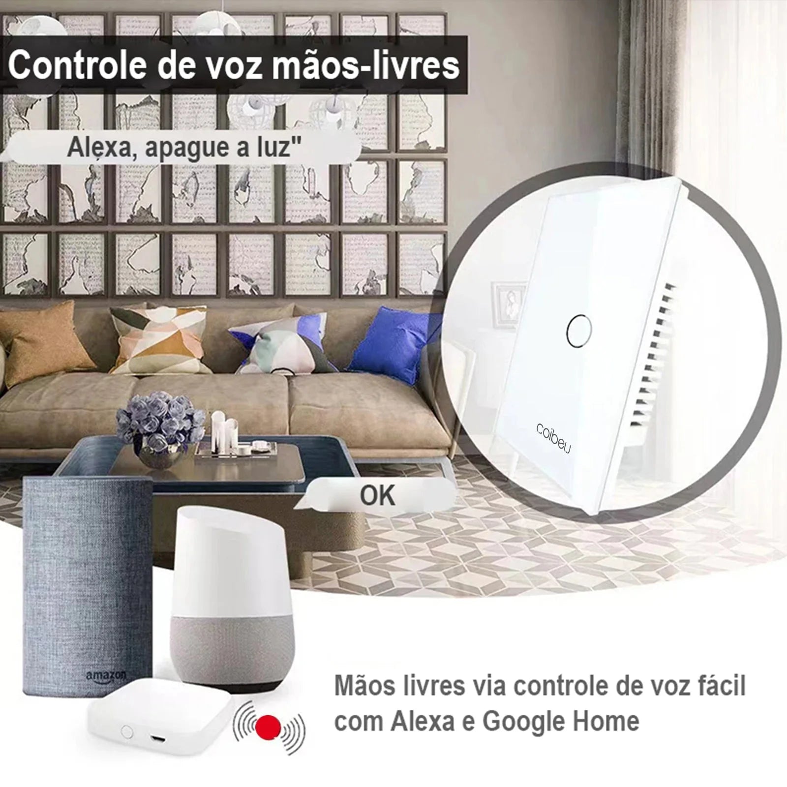 Interruptor Inteligente Alexa - ConectSwitch