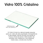 Kit 2 Quadros Decorativos Flores Brancas Botânico Para Sala Casa Quarto Hall Com Moldura e Vidro