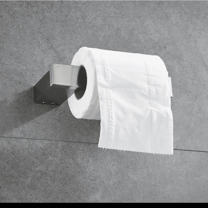 Kit Acessórios Banheiro Aço Escovado Brigth
