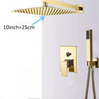 Kit Chuveiro Completo Gold Premium 20CM