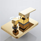 Kit Chuveiro Completo Gold Premium 20CM