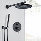 Kit Chuveiro Redondo Black Premium
