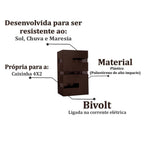 Kit Com Iluminarias Arandela Decorativa Spot Parede a Prova D água