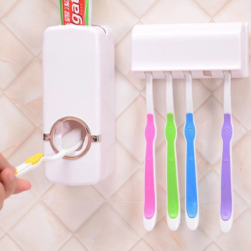 Kit Dispenser Para Pasta de Dente Max Clean