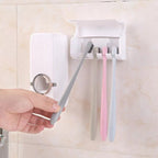 Kit Dispenser Para Pasta de Dente Max Clean