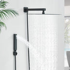 Kit Ducha Chuveiro Kratos De Banheiro Com Mangueira Preto/Cromado