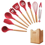 Kit Master Conchas e Colheres Espátulas Chef Coloridos