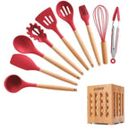 Kit Master Conchas e Colheres Espátulas Chef Coloridos