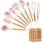 Kit Master Conchas e Colheres Espátulas Chef Coloridos