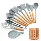 Kit Master Conchas e Colheres Espátulas Chef Coloridos