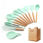 Kit Master Conchas e Colheres Espátulas Chef Coloridos