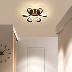 Luminária Lustre Minimalista LED 24w - 3 Cores de Luz Ajustáveis - 11 Modelos
