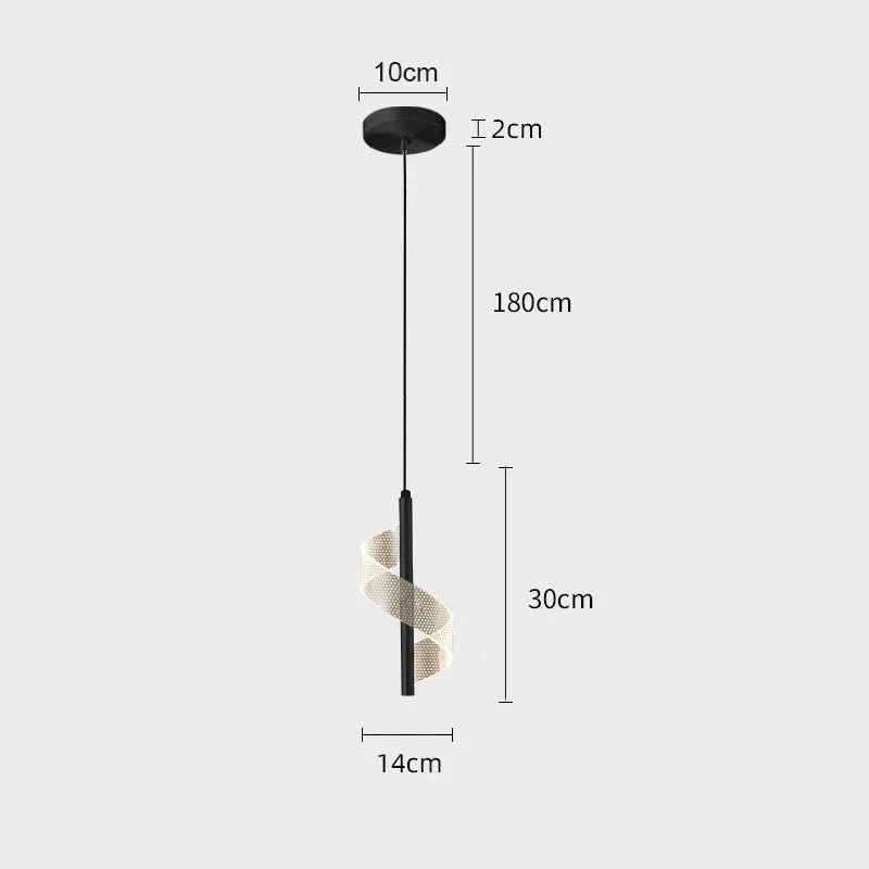 Luminária Pendente de LED para Cabeceira Luxury Grow
