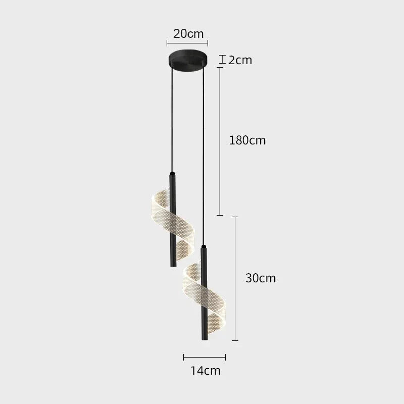Luminária Pendente de LED para Cabeceira Luxury Grow