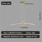 Luminária Pendente LED Moderna Inteligente para Sala