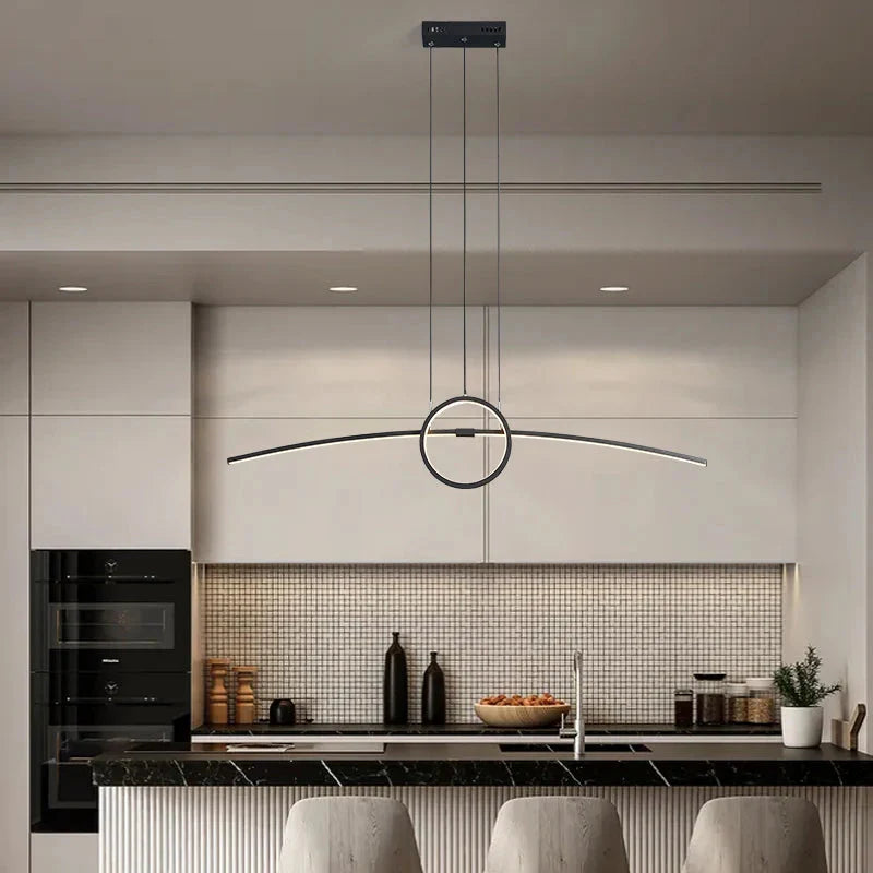 Luminária Pendente LED Moderna Inteligente para Sala