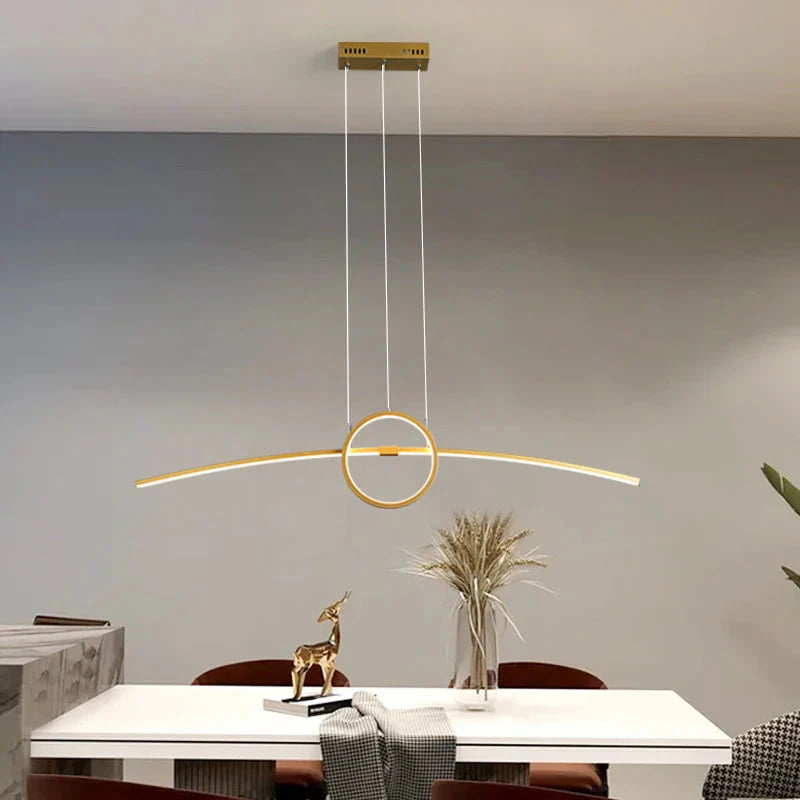 Luminária Pendente LED Moderna Inteligente para Sala