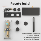 Misturador de Parede Com Ducha Para Banheira Ruulz