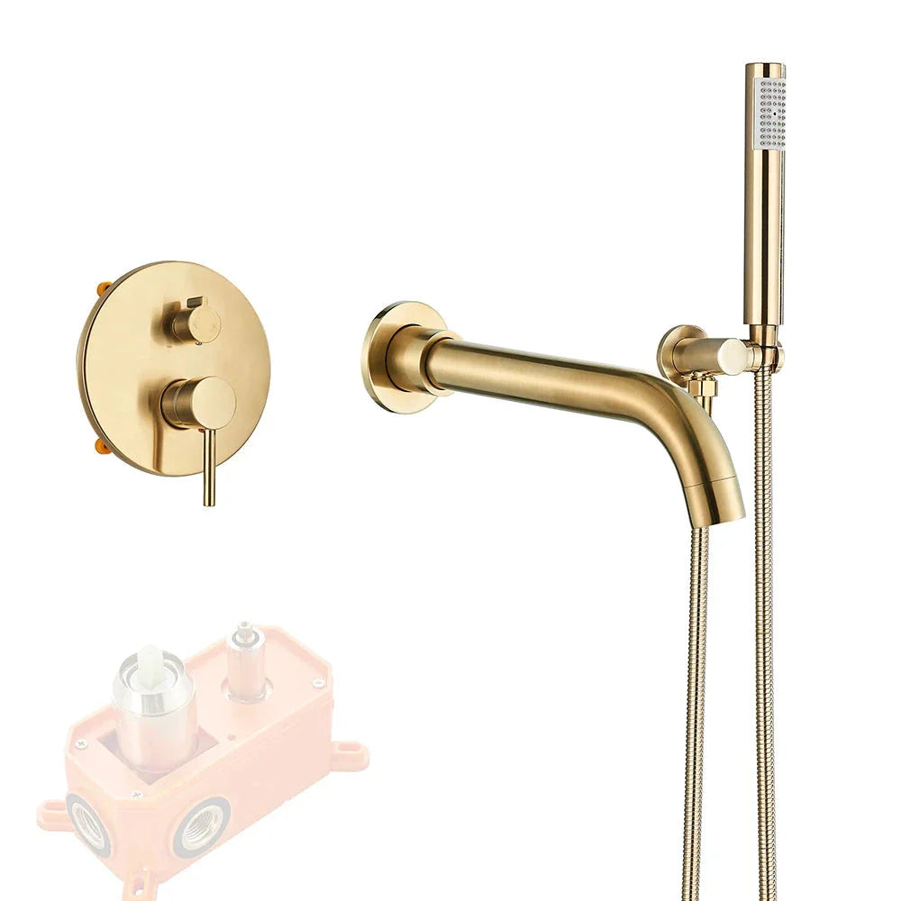 Misturador de Parede Quizz Para Banheira Premium