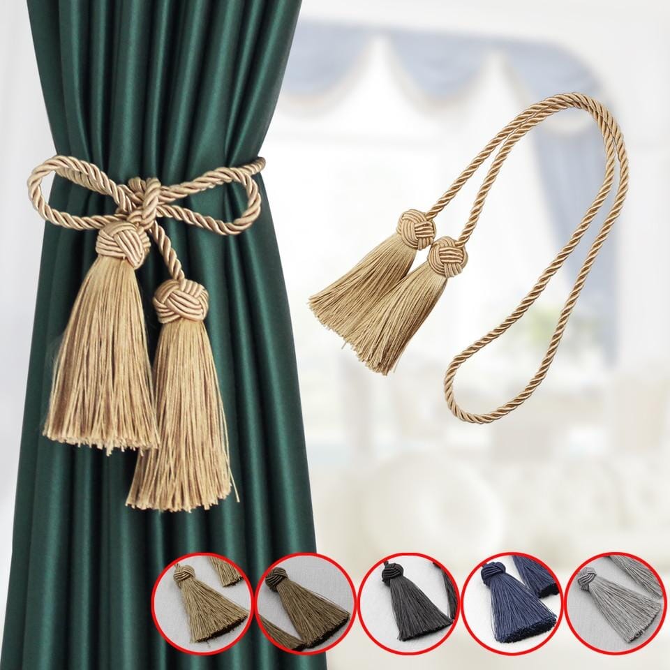 Prendedor de Cortina Tassel - 2 Peças