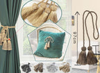 Prendedor de Cortina Tassel - 2 Peças