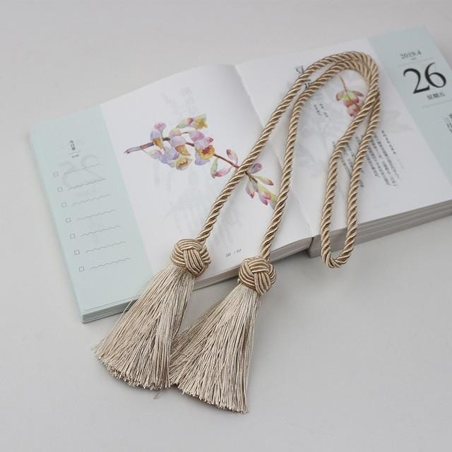 Prendedor de Cortina Tassel - 2 Peças