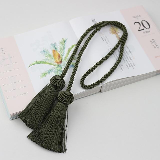 Prendedor de Cortina Tassel - 2 Peças