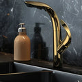 Torneira Cozinha Gourmet Dourado Elixir Alto Padrão