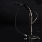 Torneira Cozinha Gourmet Dourado Elixir Alto Padrão