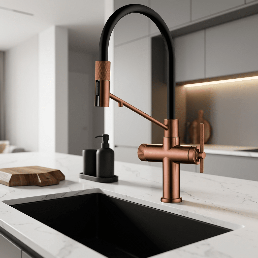 Torneira Cozinha Gourmet Espartacus Minimalista