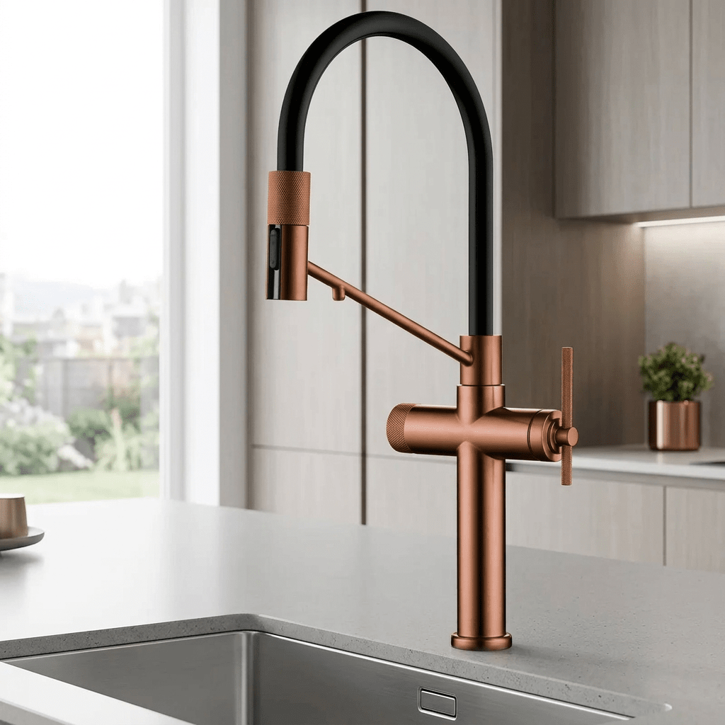 Torneira Cozinha Gourmet Espartacus Minimalista